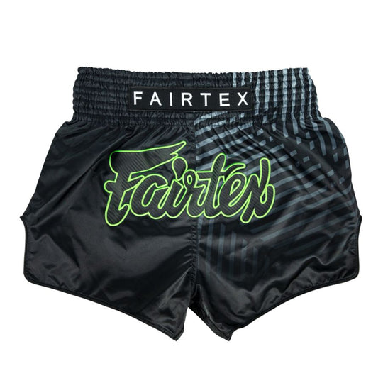 Fairtex Muay Thai Shorts - BS1924 - Slim Cut - Racer Black