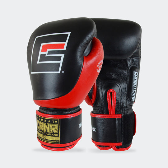 Combat Corner - Velcro - Black & Red