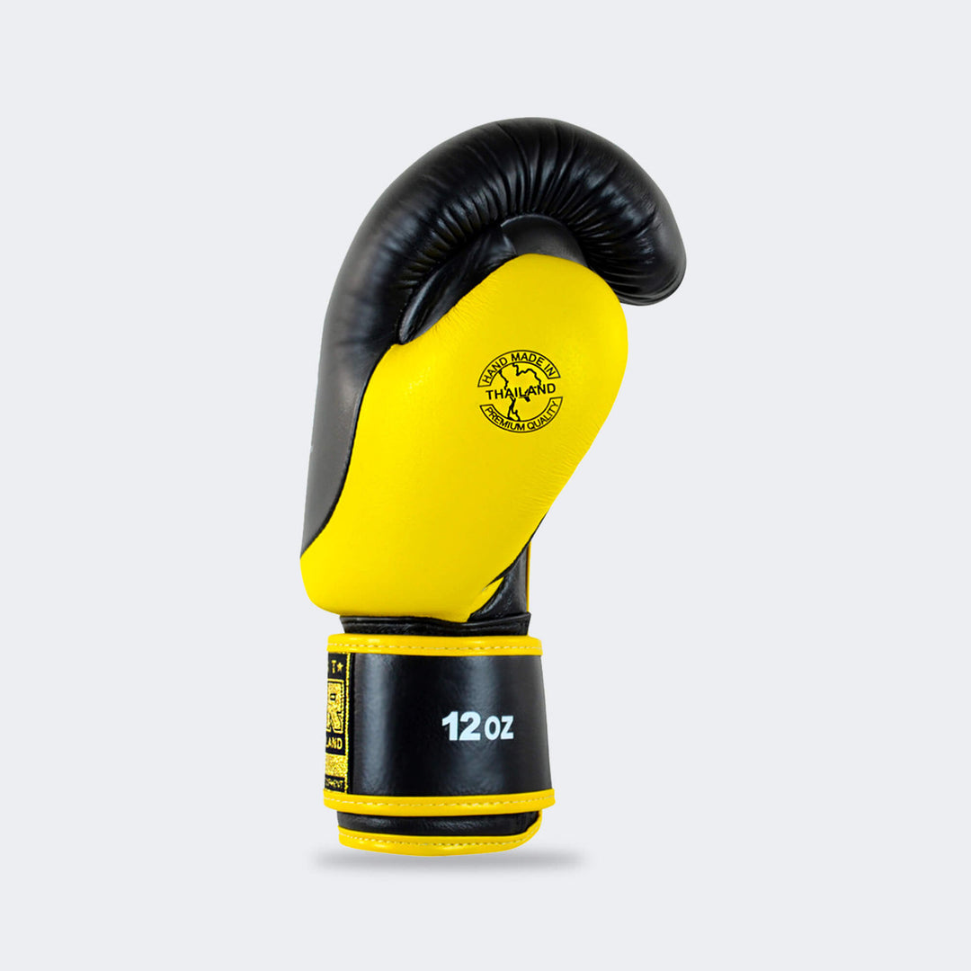 Combat Corner - Velcro - Black & Yellow
