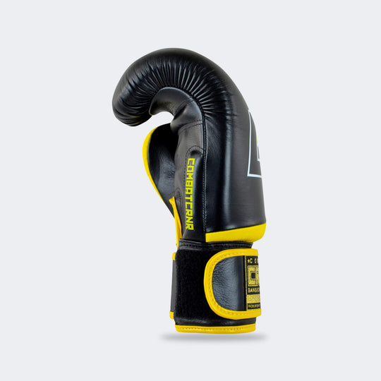 Combat Corner - Velcro - Black & Yellow