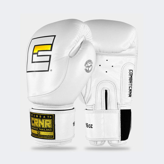 Combat Corner - Velcro - White