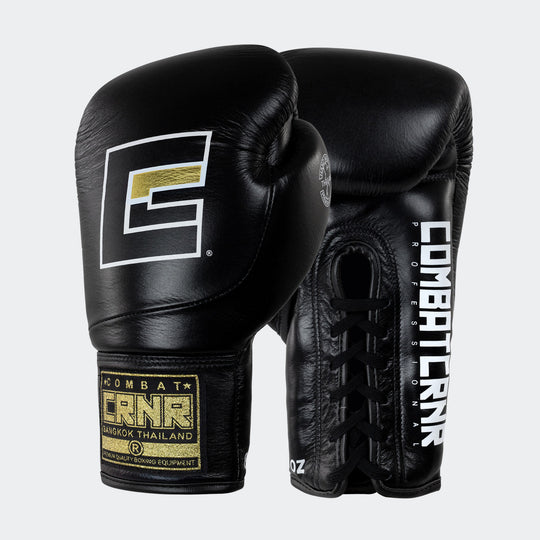 Combat Corner - Lace ups - Black