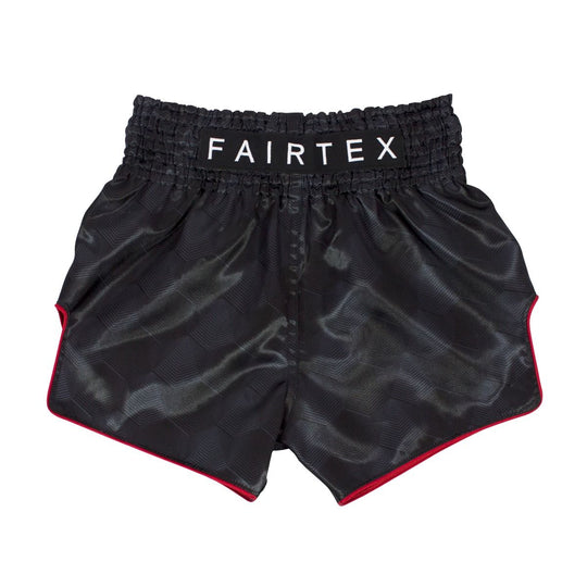 Fairtex Muay Thai Shorts - BS1901 - Slim Cut - Stealth Collection - Black