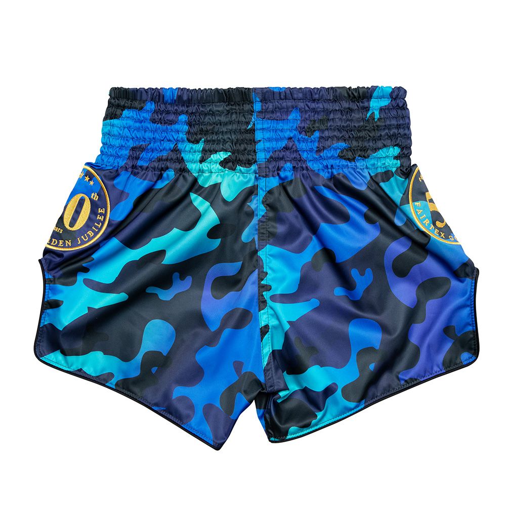 Fairtex Muay Thai Shorts - BS1916 - Golden Jubilee - Luster