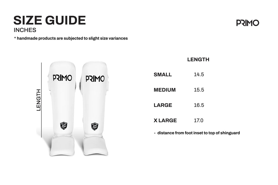 Primo - Classic Shinguard - White