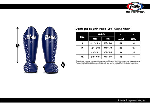 Fairtex - Shin Guards - SP5 - Black