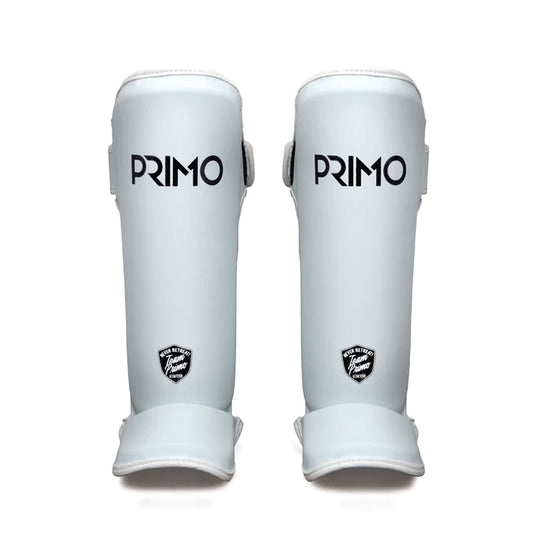 Primo Fightwear Classic Muay Thai Shinguard - White