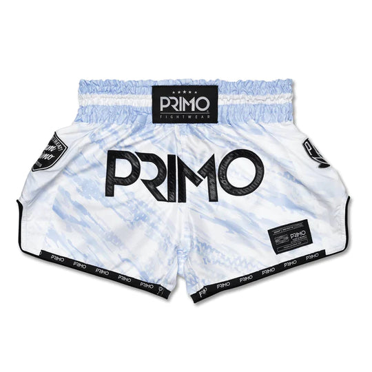 Primo Fightwear Muay Thai Shorts - Free Flow Series - Arctic Ghost