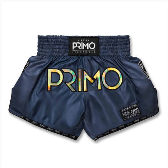 Primo Fightwear Muay Thai Shorts - Hologram Series - Valor Grey