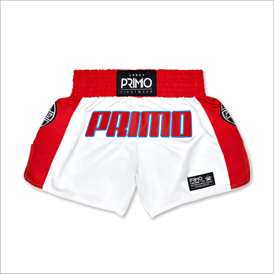 Primo Fightwear Muay Thai Shorts - Trinity Series - Red